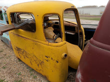 Yellow Chevy Truck Cab & Parts