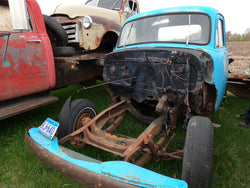 Bright Blue Full Chevy Truck