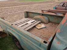 Light Green Rusted Full Ford Truck
