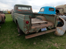 Light Green Rusted Full Ford Truck