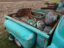 Rusted Teal & Red Full Truck With Parts/Accessories