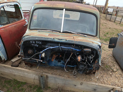 1952 3100 Green Chevy Cab With White Doors